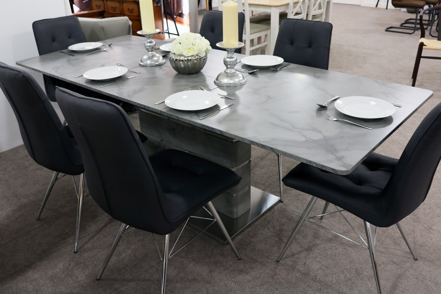 Vancouver Extending Dining Table 1600mm-2200mm - Wogan ...